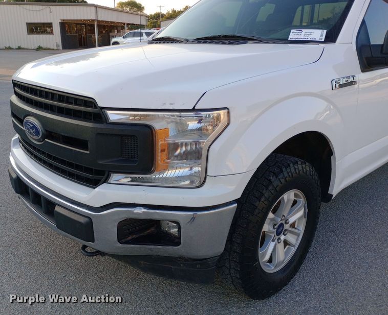 image for item DW0784 2018 Ford F150 SuperCab pickup truck