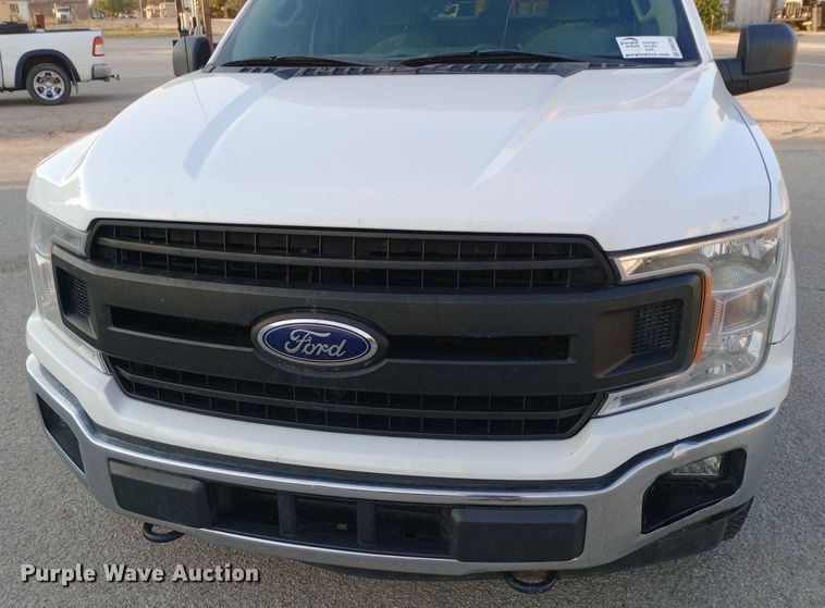 image for item DW0784 2018 Ford F150 SuperCab pickup truck