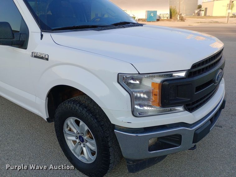 image for item DW0784 2018 Ford F150 SuperCab pickup truck