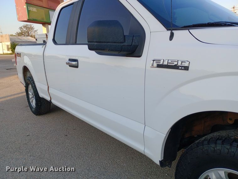 image for item DW0784 2018 Ford F150 SuperCab pickup truck