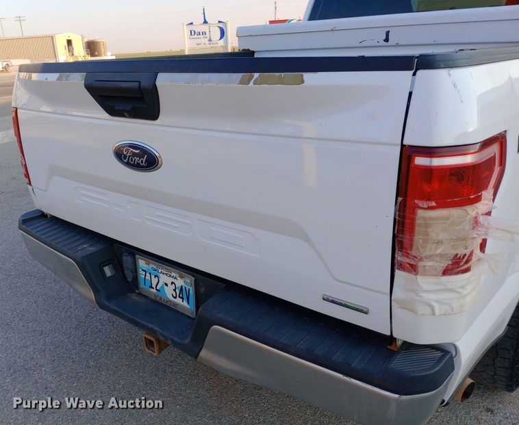 image for item DW0784 2018 Ford F150 SuperCab pickup truck