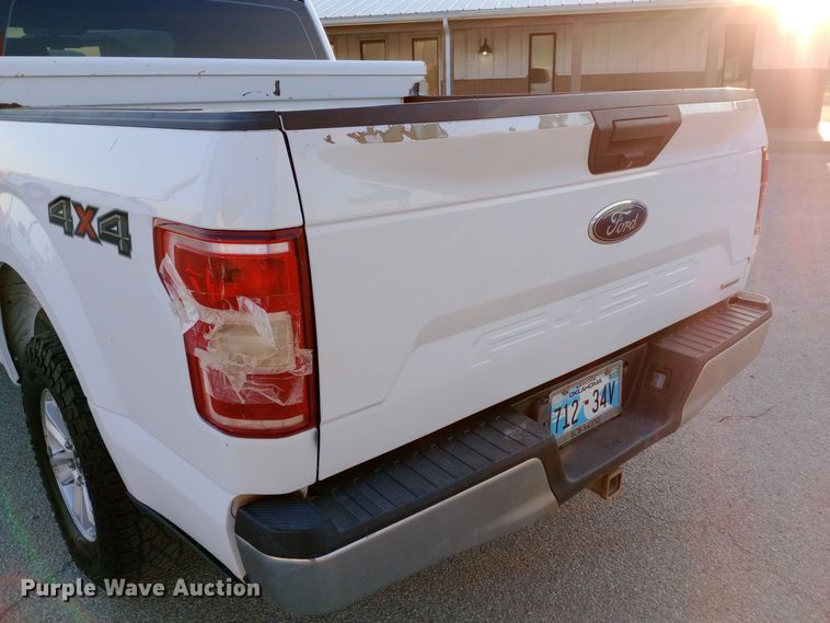 image for item DW0784 2018 Ford F150 SuperCab pickup truck