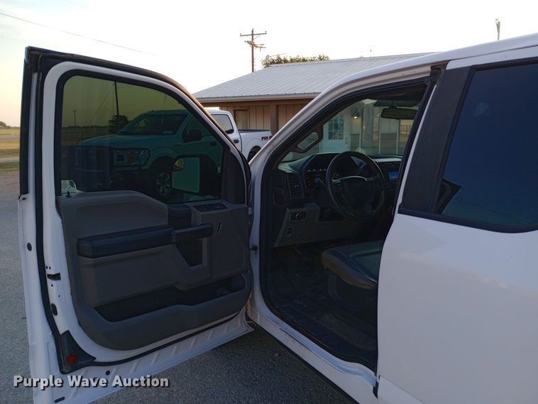 image for item DW0784 2018 Ford F150 SuperCab pickup truck