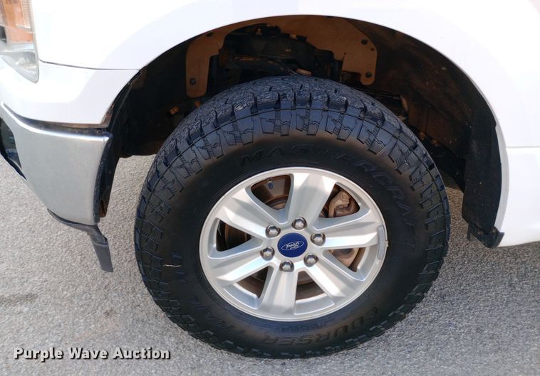 image for item DW0784 2018 Ford F150 SuperCab pickup truck