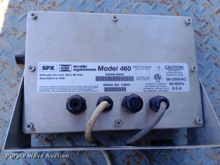 image for item DW0820 GSE 460 truck scale