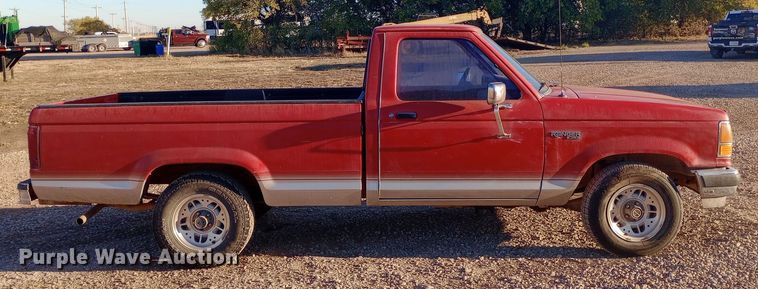 image for item DW0821 1992 Ford Ranger pickup truck