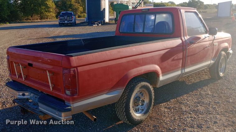 image for item DW0821 1992 Ford Ranger pickup truck