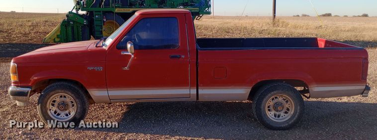 image for item DW0821 1992 Ford Ranger pickup truck