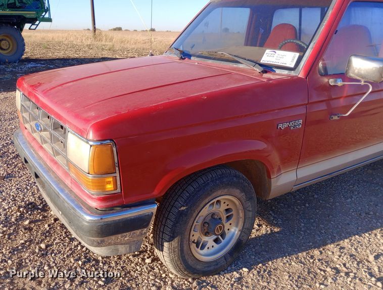 image for item DW0821 1992 Ford Ranger pickup truck