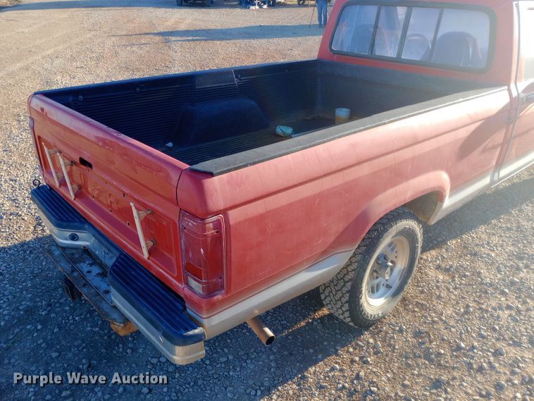 image for item DW0821 1992 Ford Ranger pickup truck