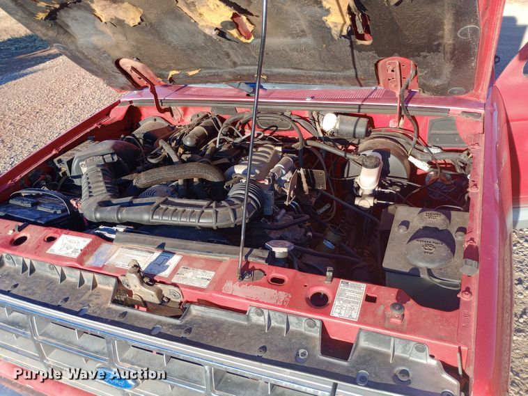 image for item DW0821 1992 Ford Ranger pickup truck