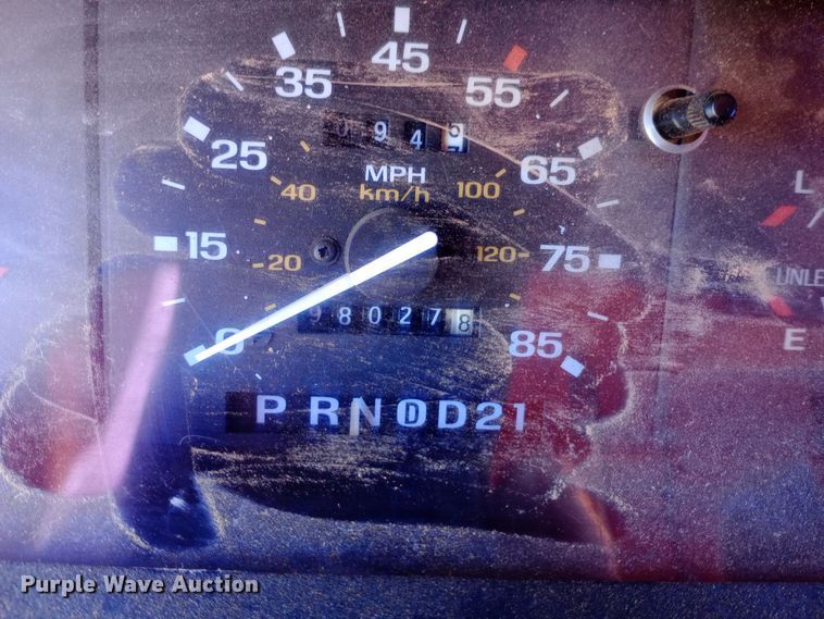 image for item DW0821 1992 Ford Ranger pickup truck