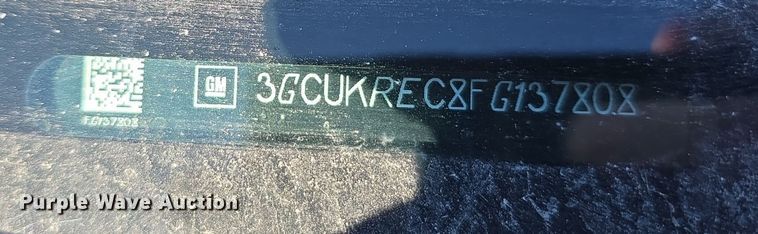 image for item DW3816 2015 Chevrolet Silverado 1500 Crew Cab pickup truck