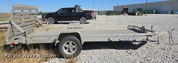 image for item DW3817 2019 Aluma 7814ST utility trailer
