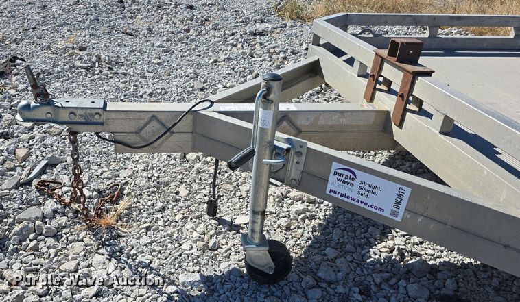 image for item DW3817 2019 Aluma 7814ST utility trailer