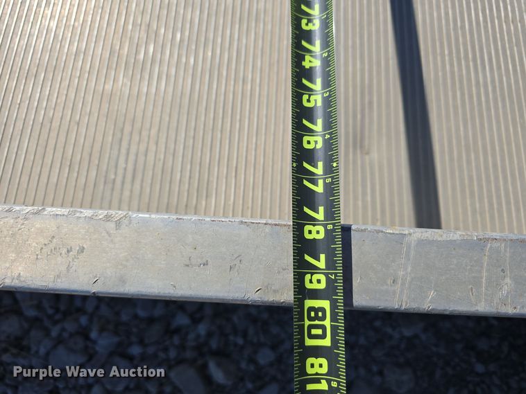 image for item DW3817 2019 Aluma 7814ST utility trailer