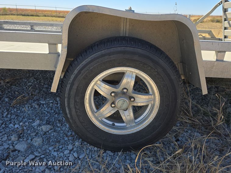 image for item DW3817 2019 Aluma 7814ST utility trailer