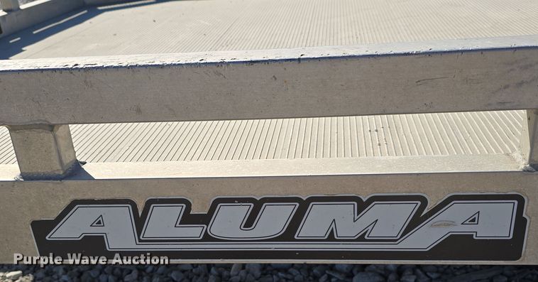 image for item DW3817 2019 Aluma 7814ST utility trailer