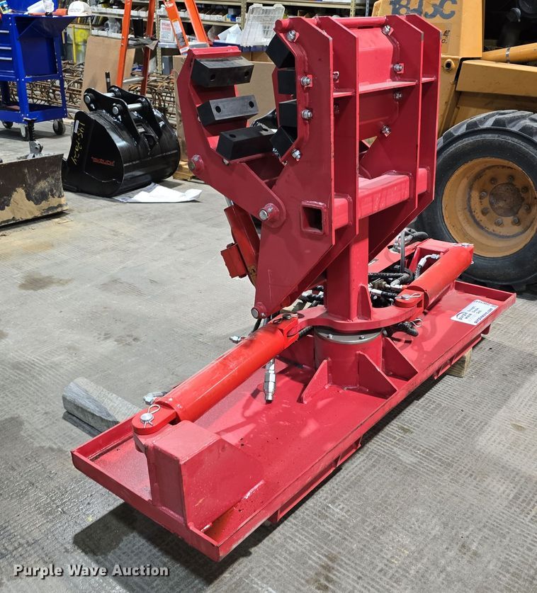 image for item DW3843 Handy Attachments HSRC12 skid steer pole clamp