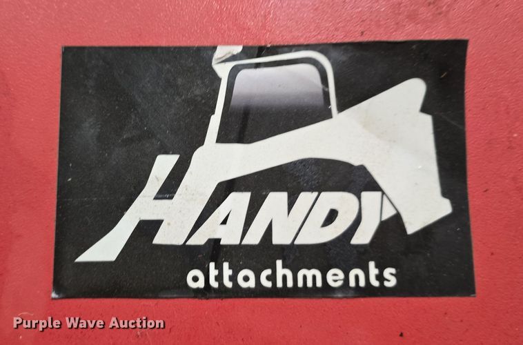 image for item DW3843 Handy Attachments HSRC12 skid steer pole clamp