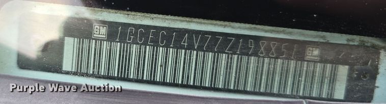 image for item DW3847 2007 Chevrolet Silverado 1500 pickup truck