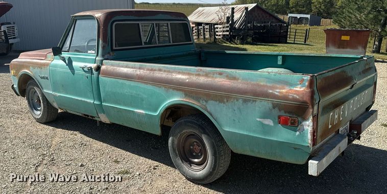 image for item DX3661 1972 Chevrolet C10 pickup truck