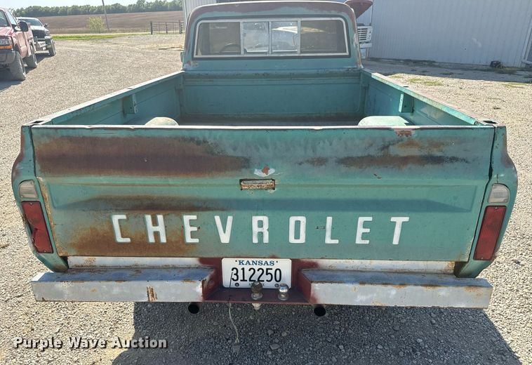 image for item DX3661 1972 Chevrolet C10 pickup truck