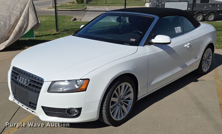 image for item EE8557 2012 Audi A5 convertible