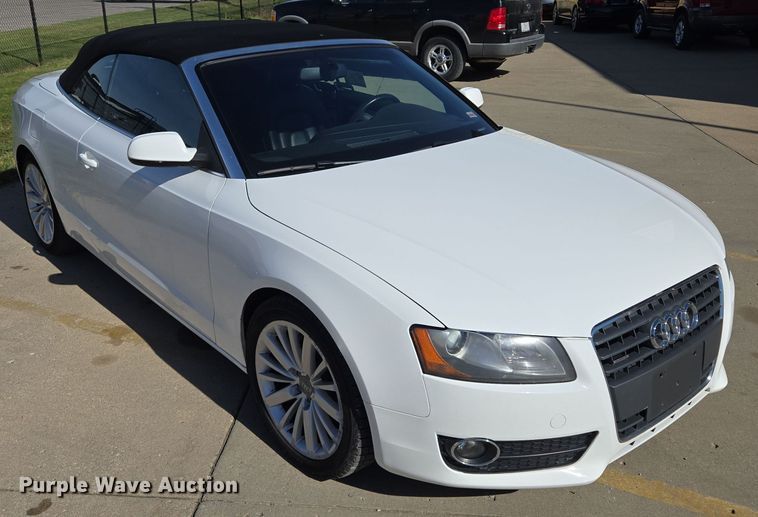 image for item EE8557 2012 Audi A5 convertible