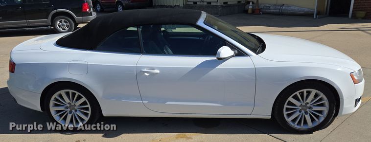 image for item EE8557 2012 Audi A5 convertible
