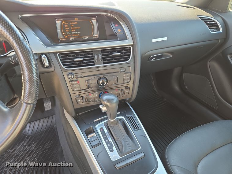 image for item EE8557 2012 Audi A5 convertible