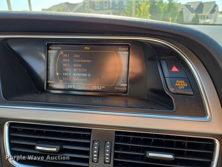 image for item EE8557 2012 Audi A5 convertible