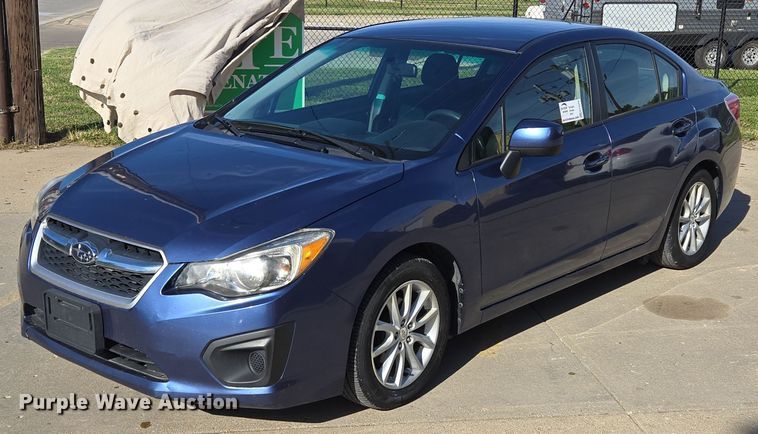 image for item EE8558 2012 Subaru Impreza  