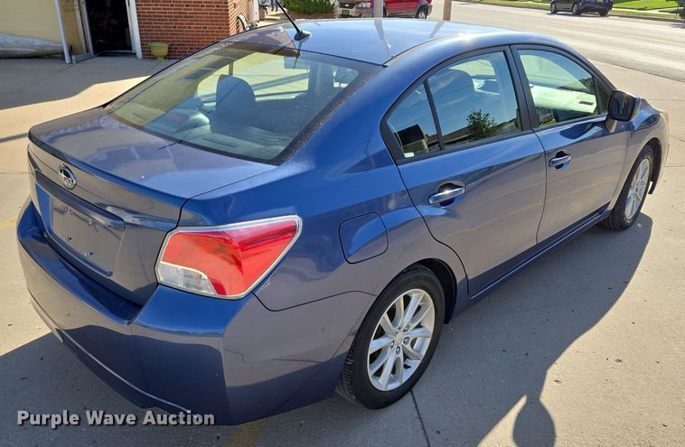 image for item EE8558 2012 Subaru Impreza  