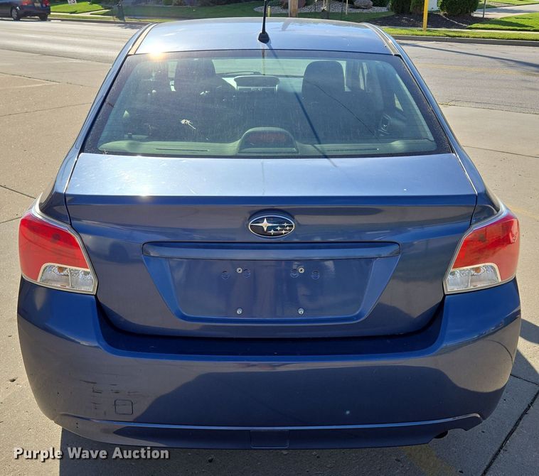 image for item EE8558 2012 Subaru Impreza  