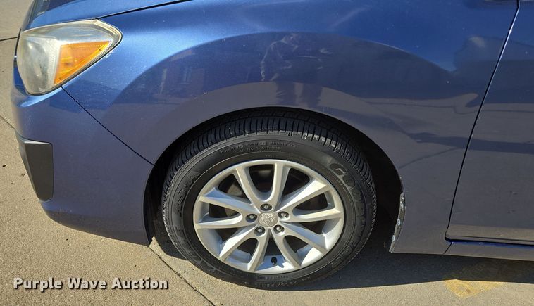 image for item EE8558 2012 Subaru Impreza  