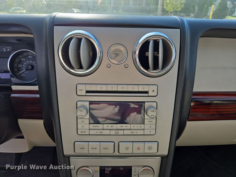 image for item EE8559 2007 Lincoln  MKZ 