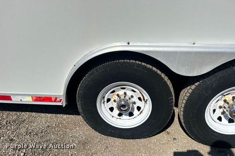 image for item EG1119 1999 Forest River enclosed cargo trailer