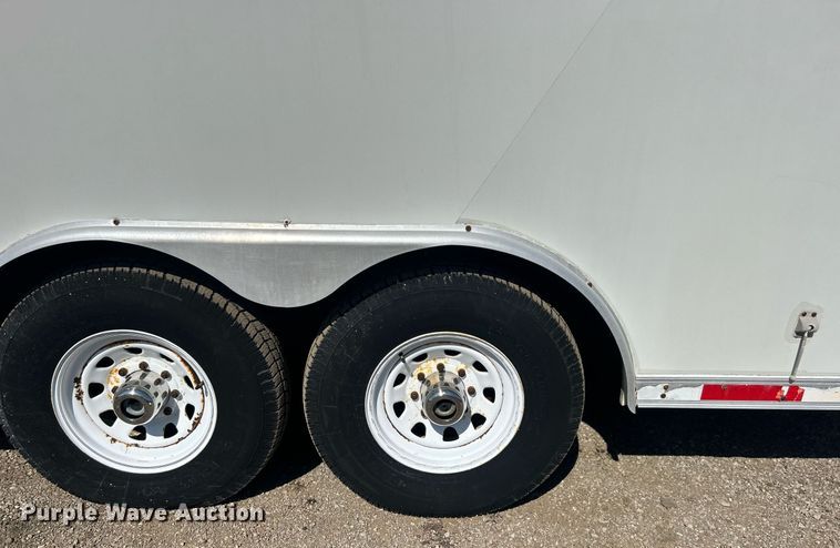 image for item EG1119 1999 Forest River enclosed cargo trailer