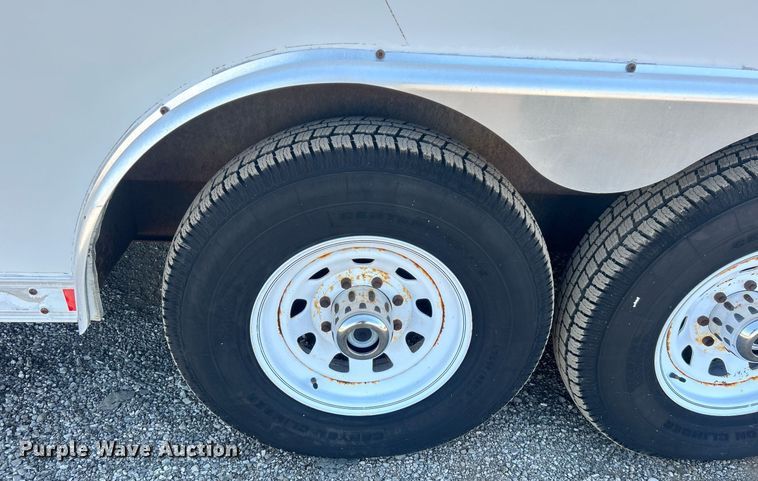 image for item EG1119 1999 Forest River enclosed cargo trailer