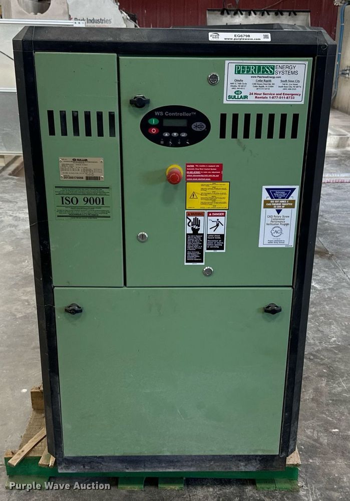 image for item EG6798 2013 Sullair 1809E AC air compressor