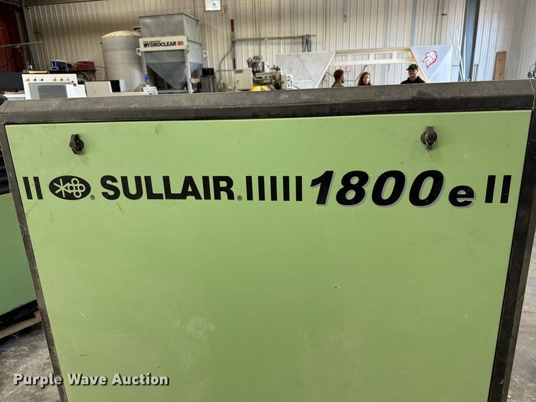 image for item EG6798 2013 Sullair 1809E AC air compressor