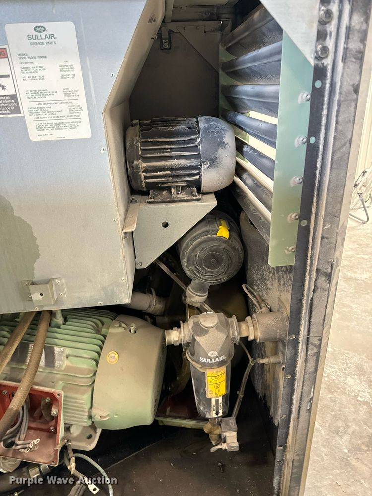 image for item EG6798 2013 Sullair 1809E AC air compressor