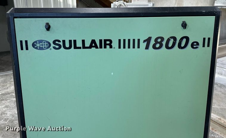 image for item EG6799 2016 Sullair 1809E AC air compressor