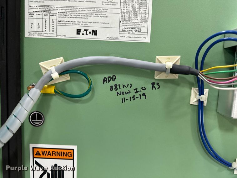 image for item EG6799 2016 Sullair 1809E AC air compressor