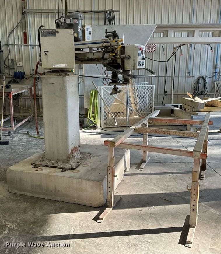 image for item EG6800 Park industries Wizard II granite radial arm polisher