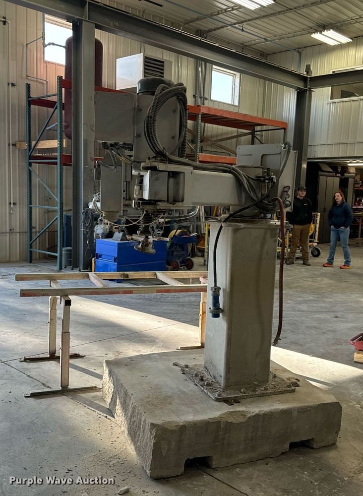 image for item EG6800 Park industries Wizard II granite radial arm polisher