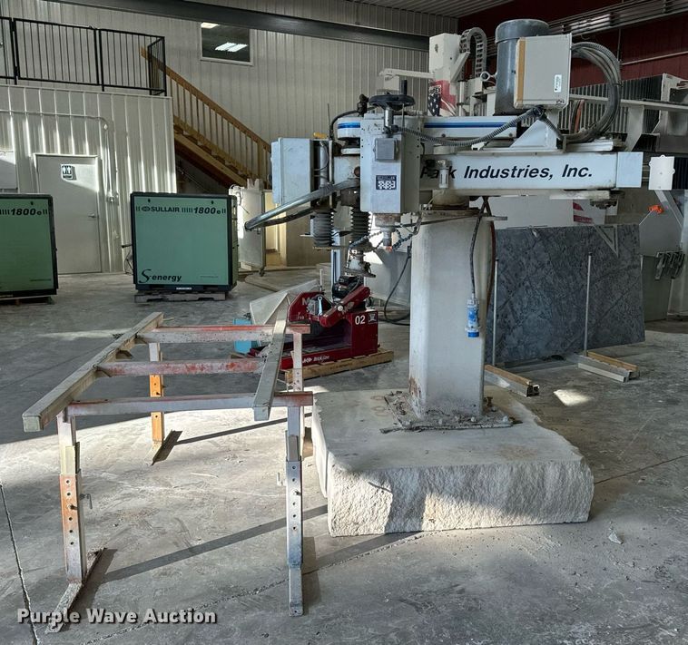 image for item EG6800 Park industries Wizard II granite radial arm polisher