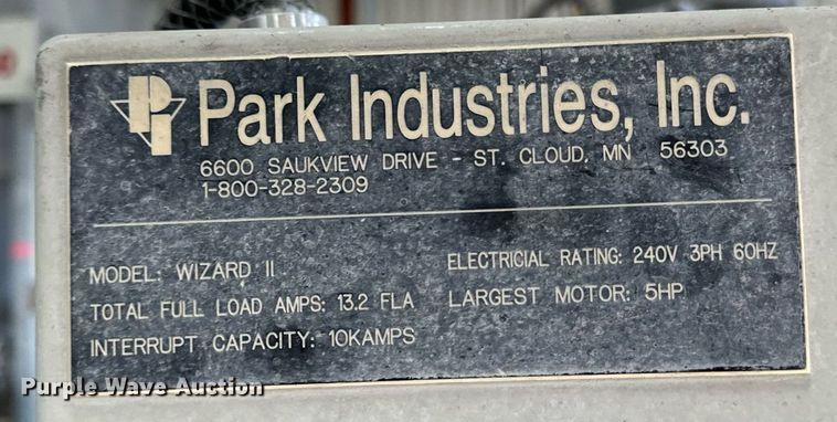 image for item EG6800 Park industries Wizard II granite radial arm polisher