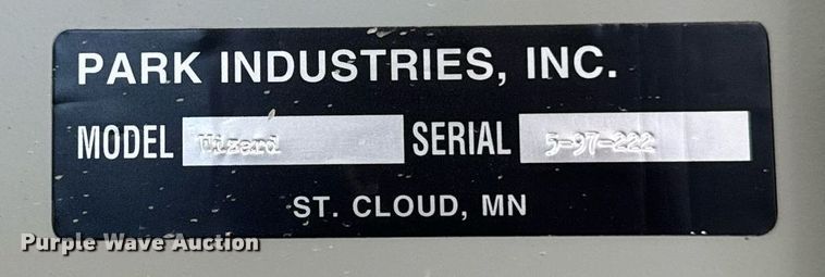 image for item EG6800 Park industries Wizard II granite radial arm polisher